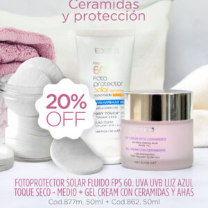 Combo Exel - Ceramidas y Protecciòn 20% Off 2