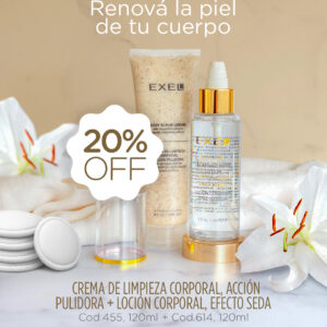 EXEL - Renová la Piel de tu Cuerpo 20% Off