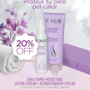 EXEL - Protegé tu Pelo del Calor 20% Off